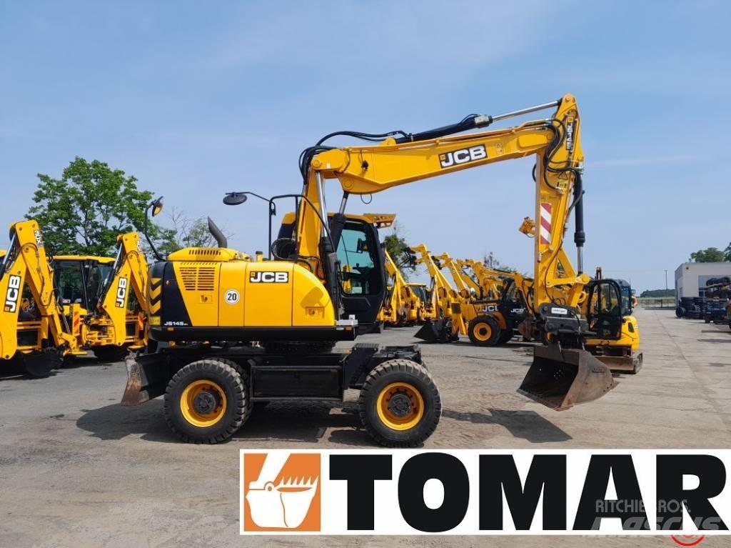 JCB JS 145 W Ratasekskavaatorid