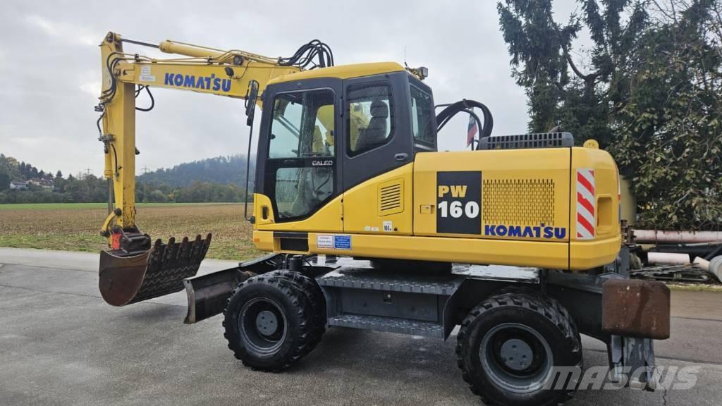 Komatsu PW 160-7K Ratasekskavaatorid