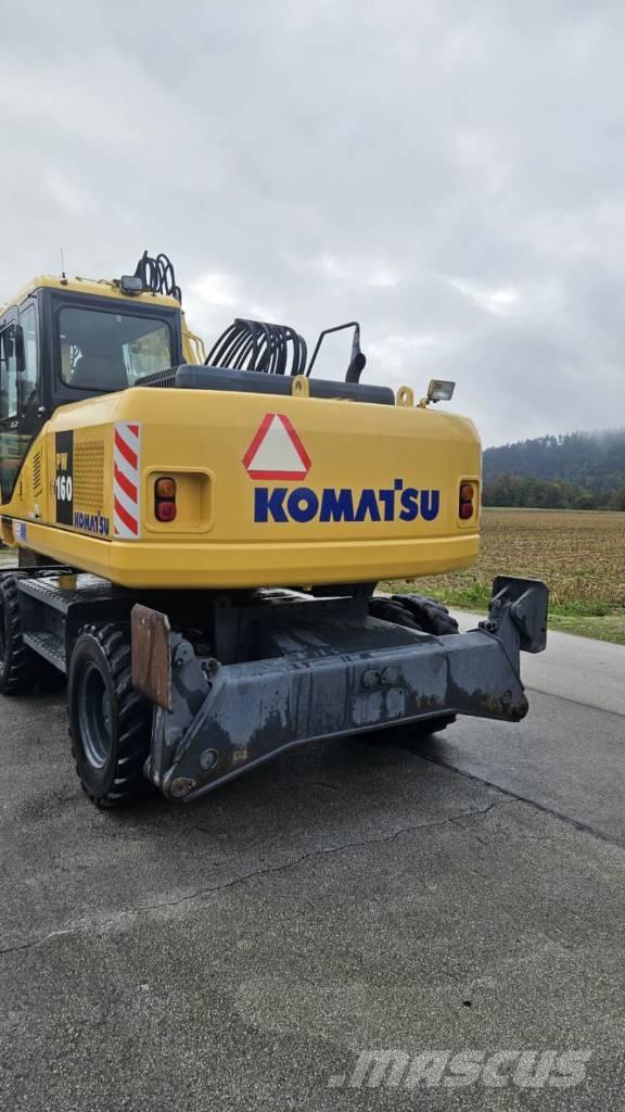 Komatsu PW 160-7K Ratasekskavaatorid