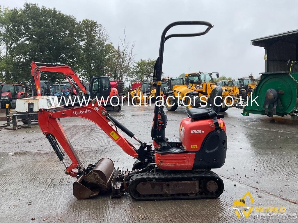Kubota U 10-3 Miniekskavaatorid < 7 t
