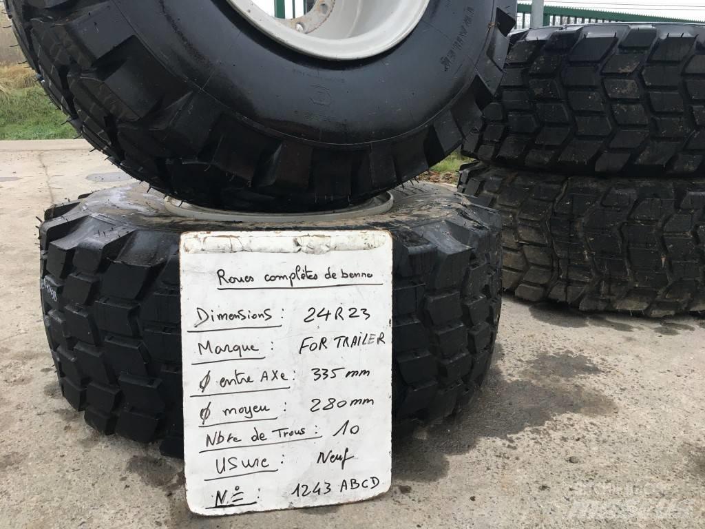  for trailer 24R23 Rehvid, rattad ja veljed