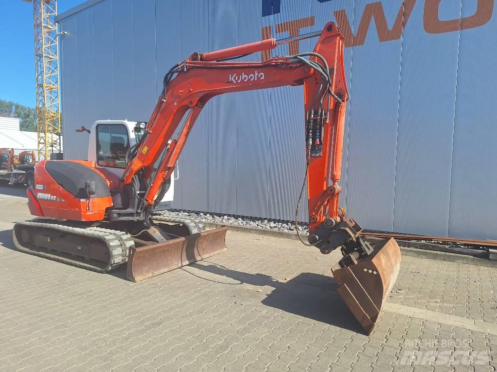 Kubota KX 080-3 Miniekskavaatorid < 7 t