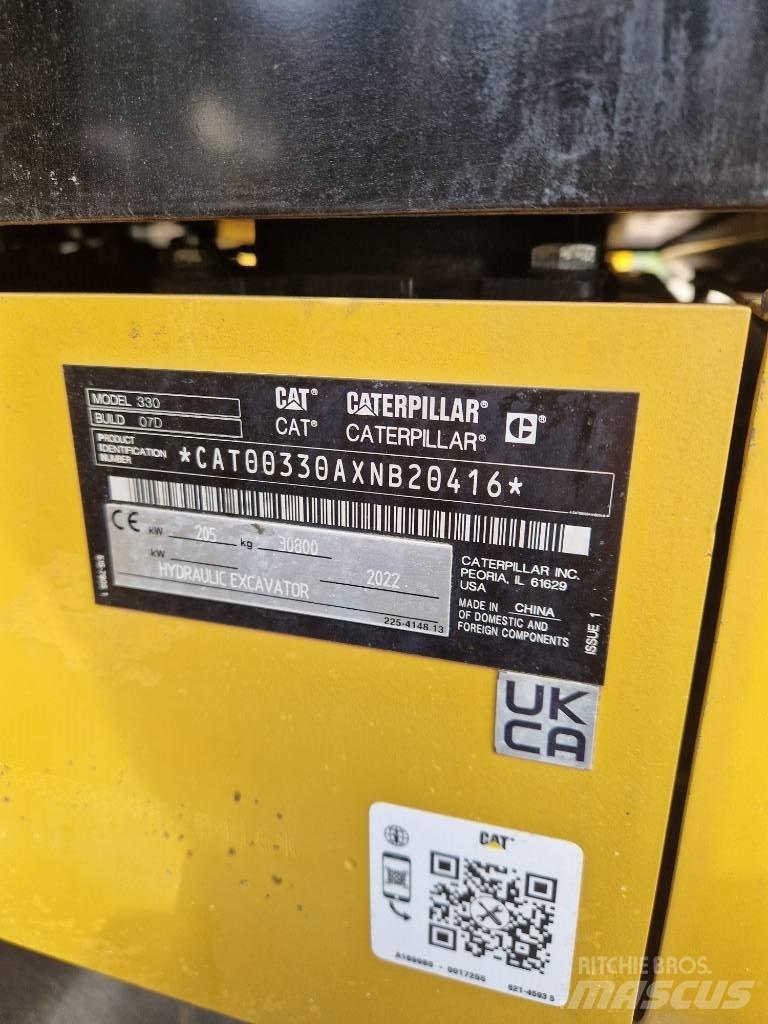 CAT 330 SLR Roomikekskavaatorid