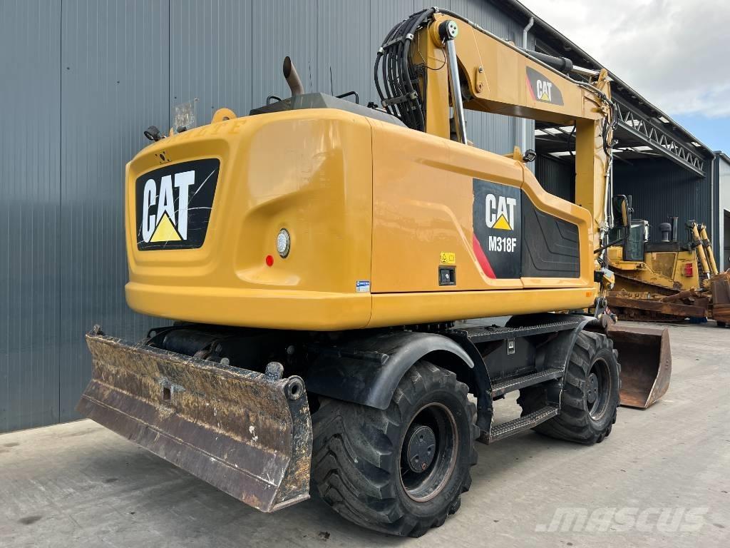 CAT M318F Ratasekskavaatorid