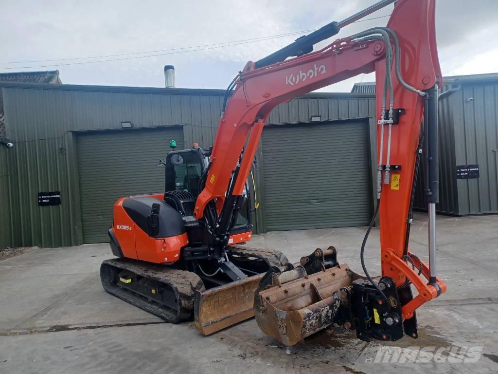Kubota KX 085-5 Väikeekskavaatorid 7t-12t