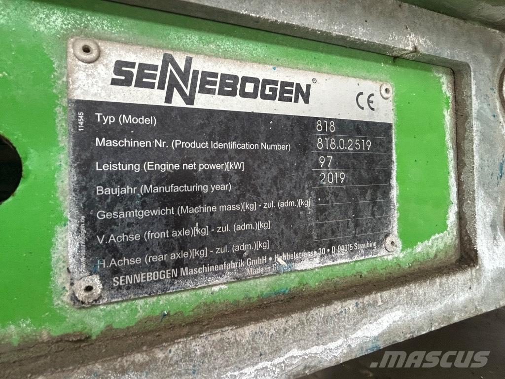 Sennebogen 818 Materjalikäitlusmasinad