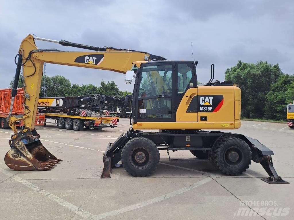 CAT M315F Ratasekskavaatorid