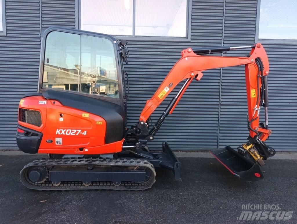 Kubota KX 027-4 Miniekskavaatorid < 7 t