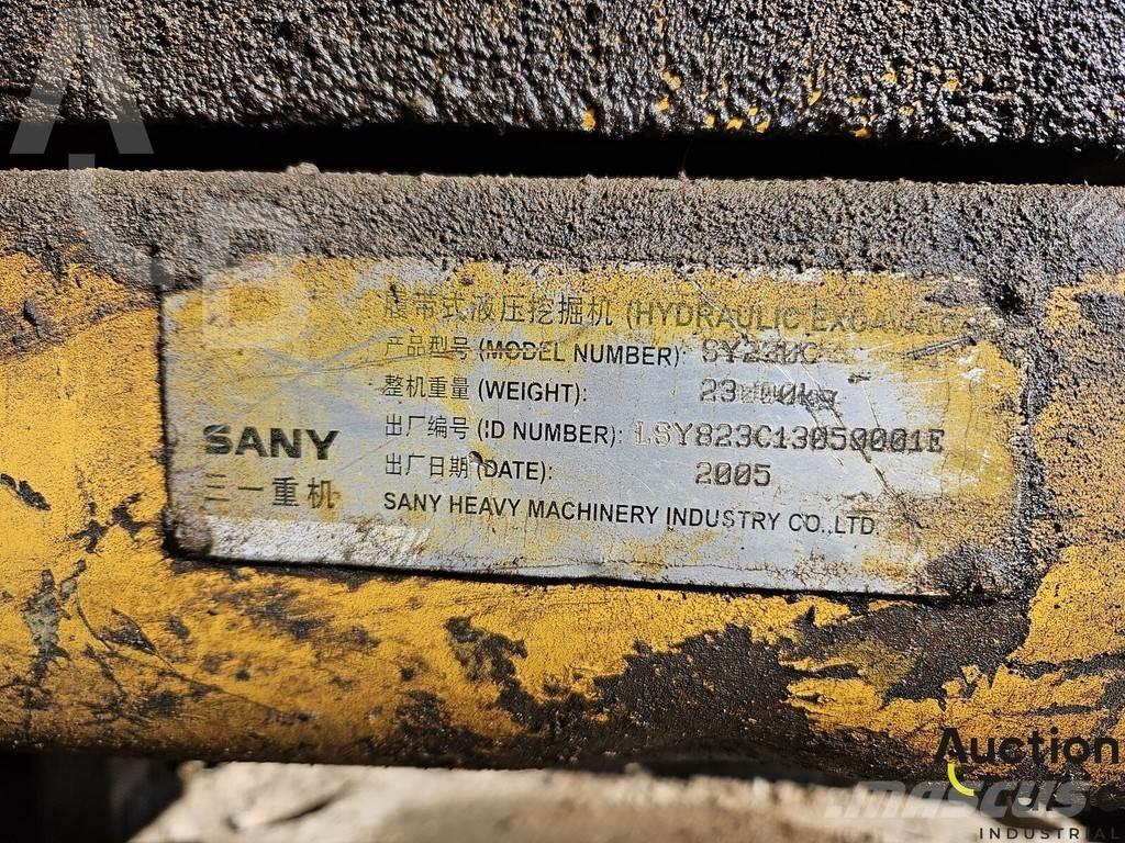 Sany SY 230 C Roomikekskavaatorid