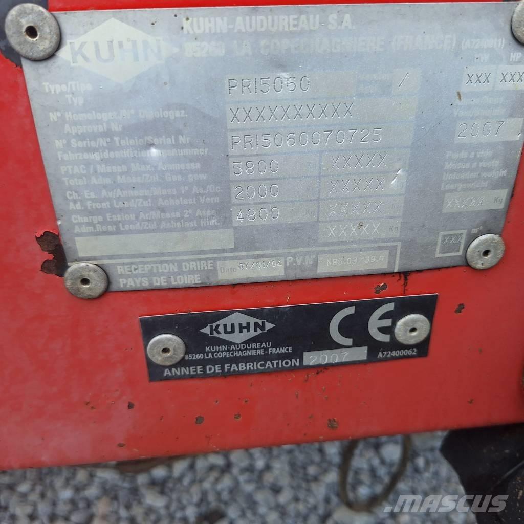 Kuhn PRIMOR 5060 Rullipurustid, noad ja lahtirullijad