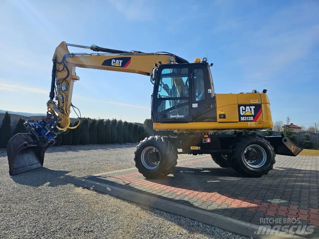 CAT M 313 D Ratasekskavaatorid