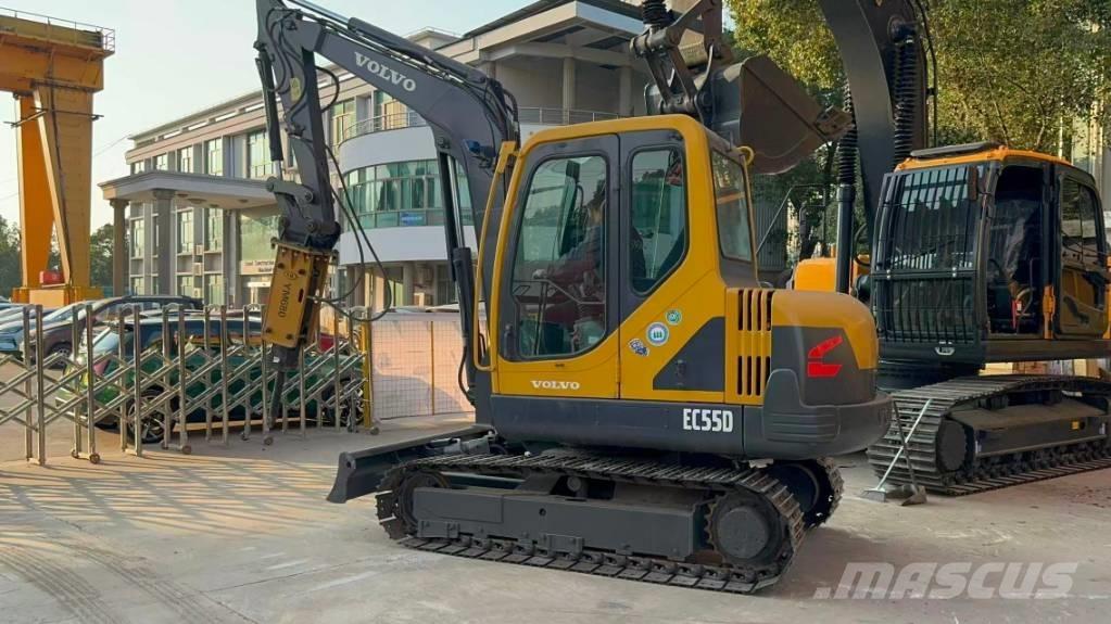 Volvo EC55 D Roomikekskavaatorid