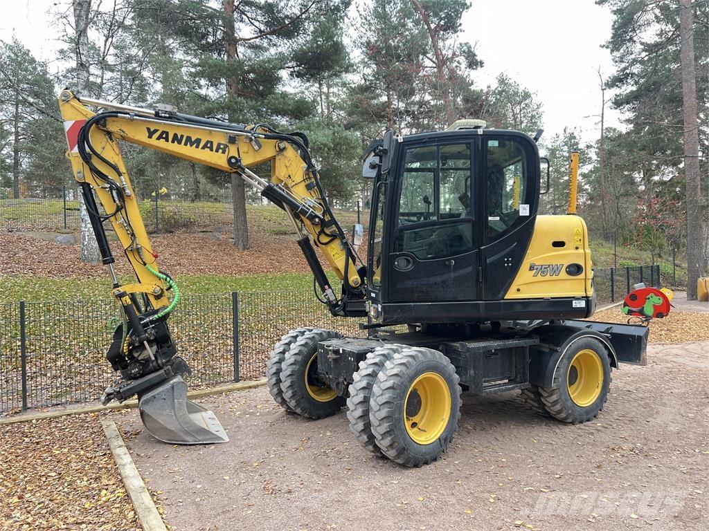 Yanmar B75W Ratasekskavaatorid