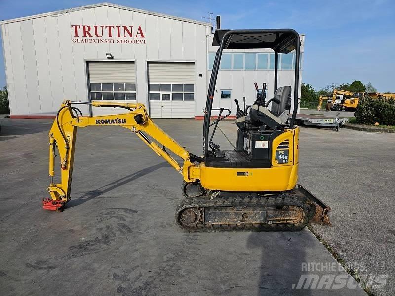 Komatsu PC 14 R-3HS Miniekskavaatorid < 7 t