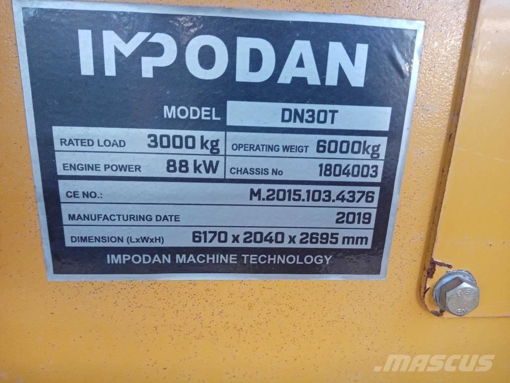 Impodan DN30T Teleskoop rataslaadurid