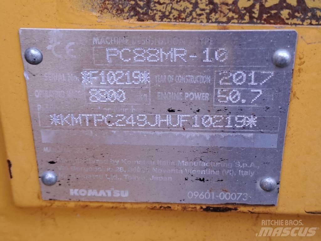 Komatsu PC 88 MR Pinnaselõikurid