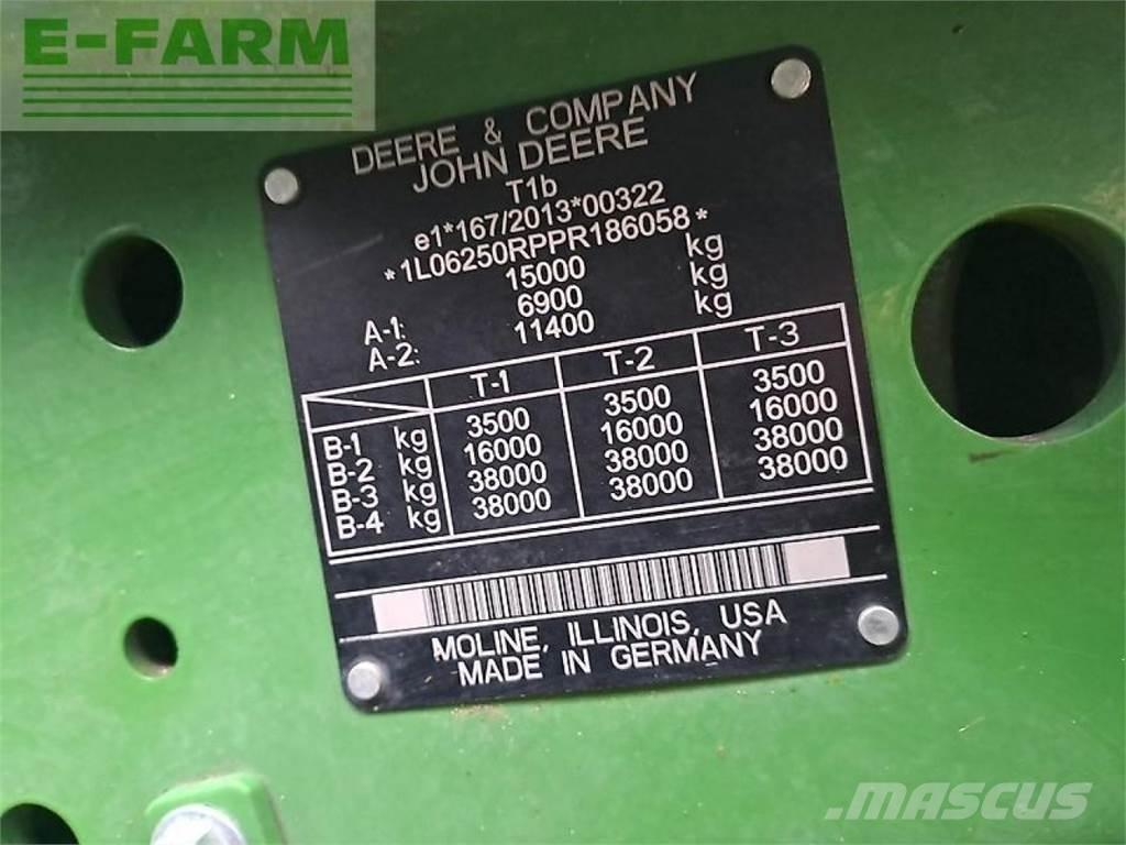 John Deere 6r250 Traktorid
