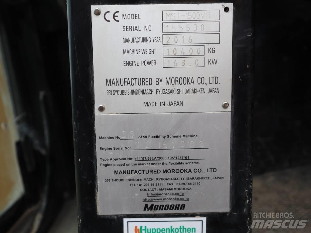 Morooka MST 1500 V D Roomikkallurid