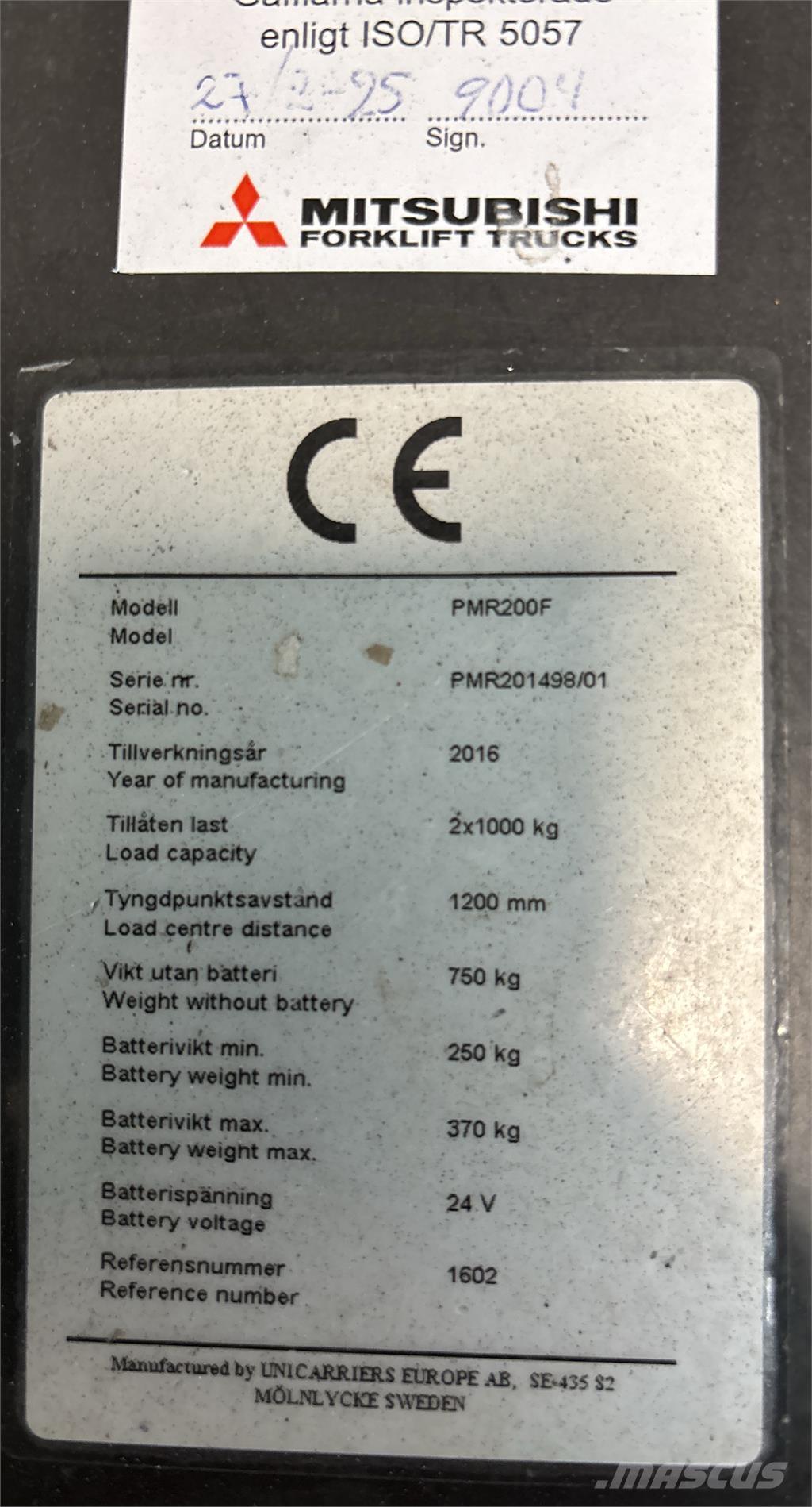 Atlet PMR200P Platvormveok