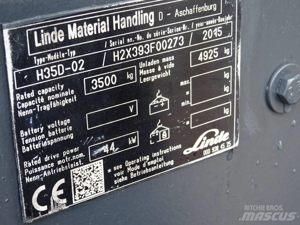 Linde H35D-02 Diiseltõstukid