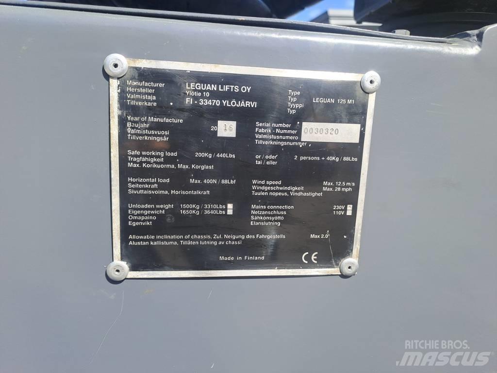Leguan 125 Kompaktsed poomtõstukid