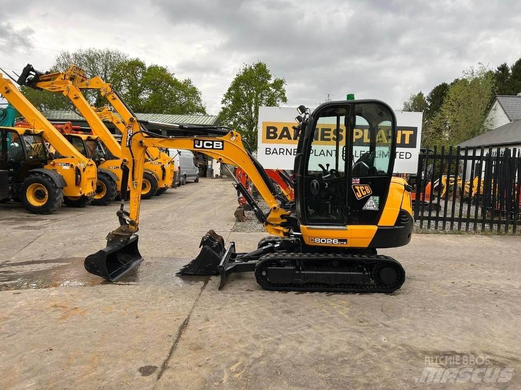 JCB 8026 CTS Miniekskavaatorid < 7 t