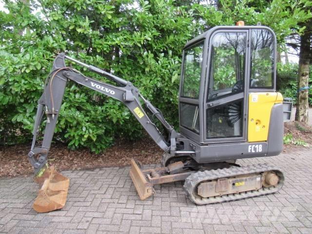 Volvo EC18D Miniekskavaatorid < 7 t