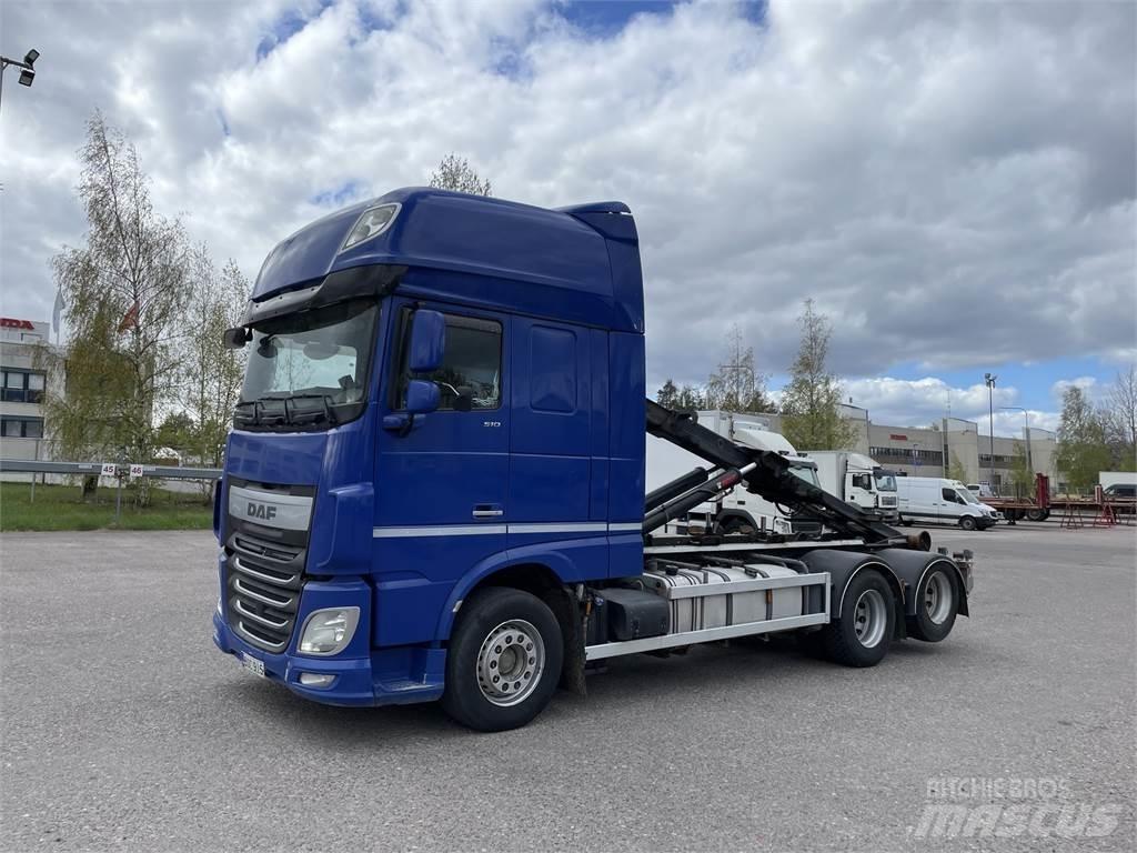 DAF XF510 6x2 Konksliftveokid