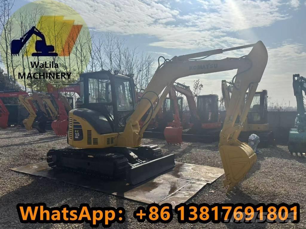 Komatsu PC 55 MR Miniekskavaatorid < 7 t