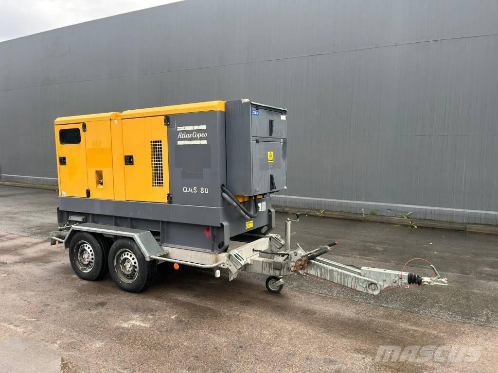 Atlas Copco QAS 80 Diiselgeneraatorid