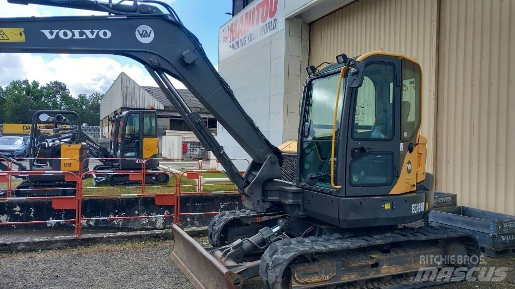 Volvo ECR 88 D Roomikekskavaatorid