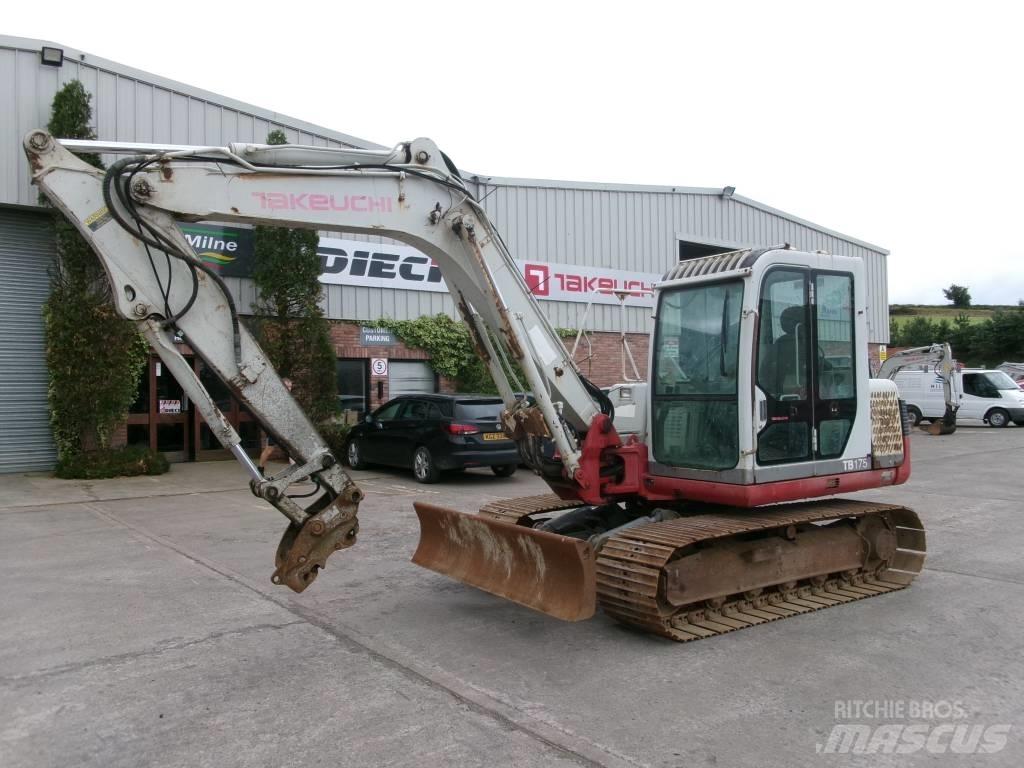 Takeuchi TB 175 Väikeekskavaatorid 7t-12t