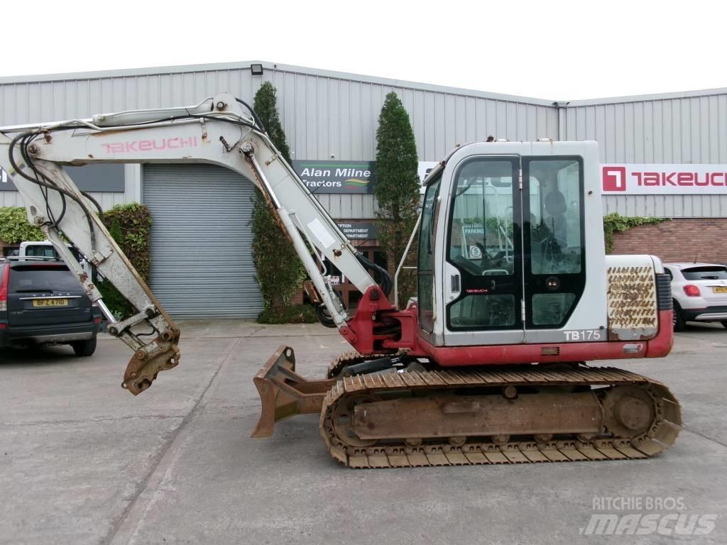 Takeuchi TB 175 Väikeekskavaatorid 7t-12t