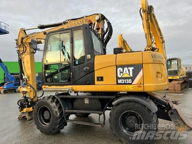 CAT M 313 D Ratasekskavaatorid