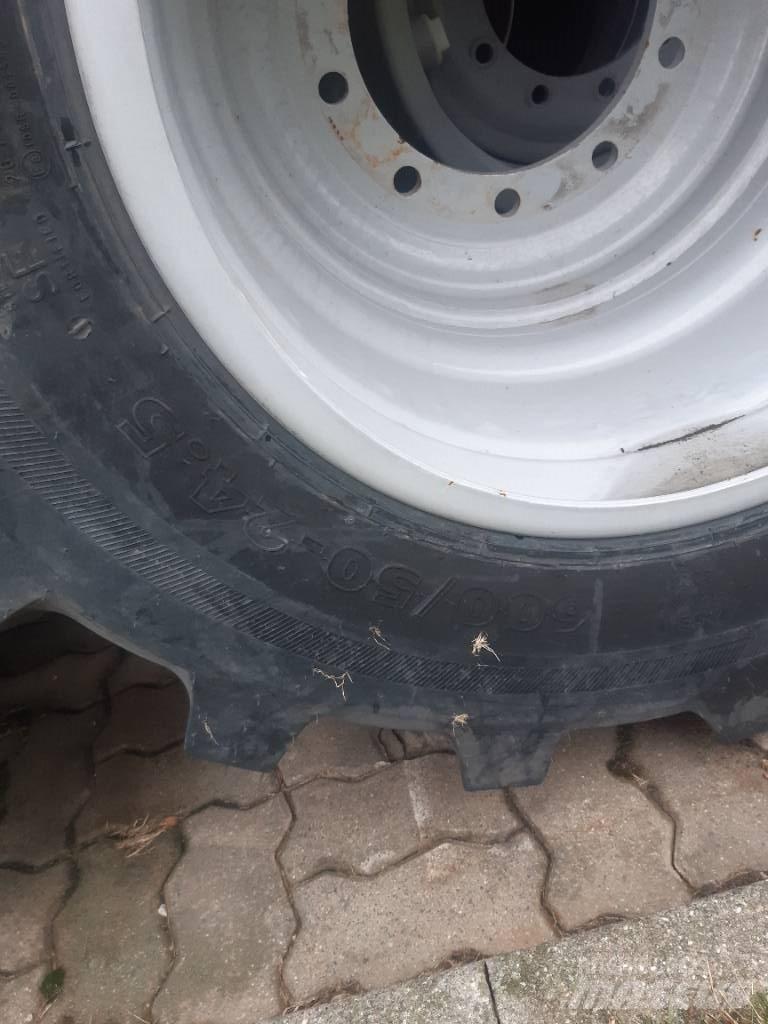 Nokian 600/50-24,5 Rehvid, rattad ja veljed