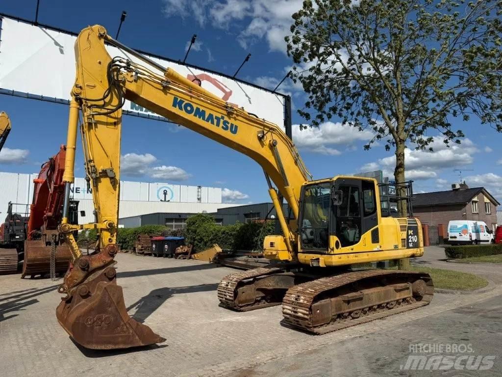 Komatsu PC210LC-8 Roomikekskavaatorid