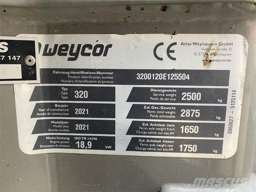 Weycor AR320 Cab Mitmeotstarbelised laadurid