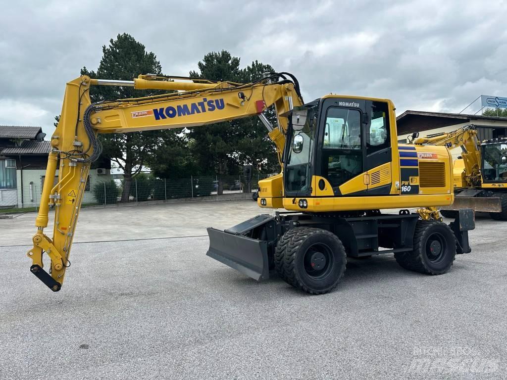 Komatsu PW 160-11EO Ratasekskavaatorid