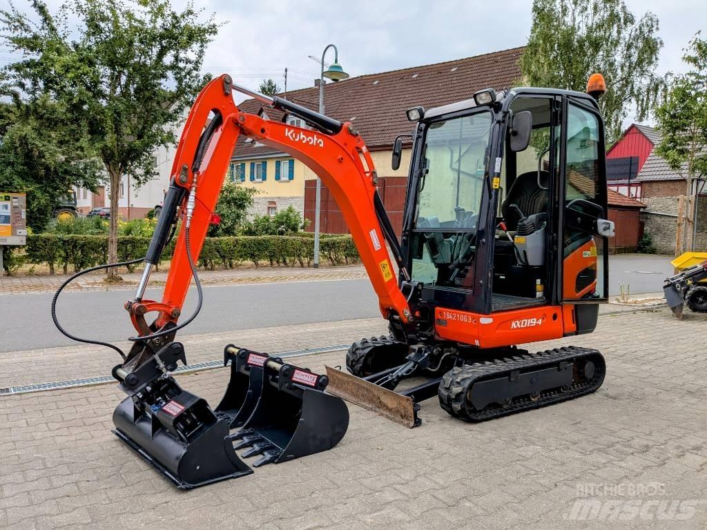 Kubota KX 019-4 Miniekskavaatorid < 7 t