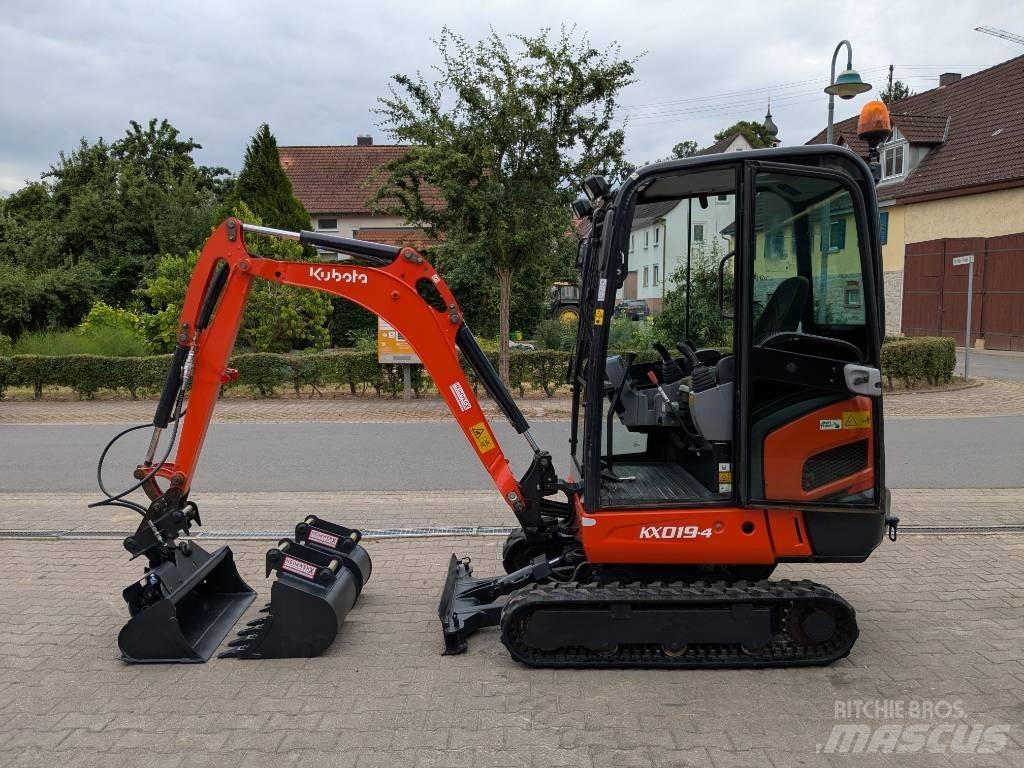Kubota KX 019-4 Miniekskavaatorid < 7 t