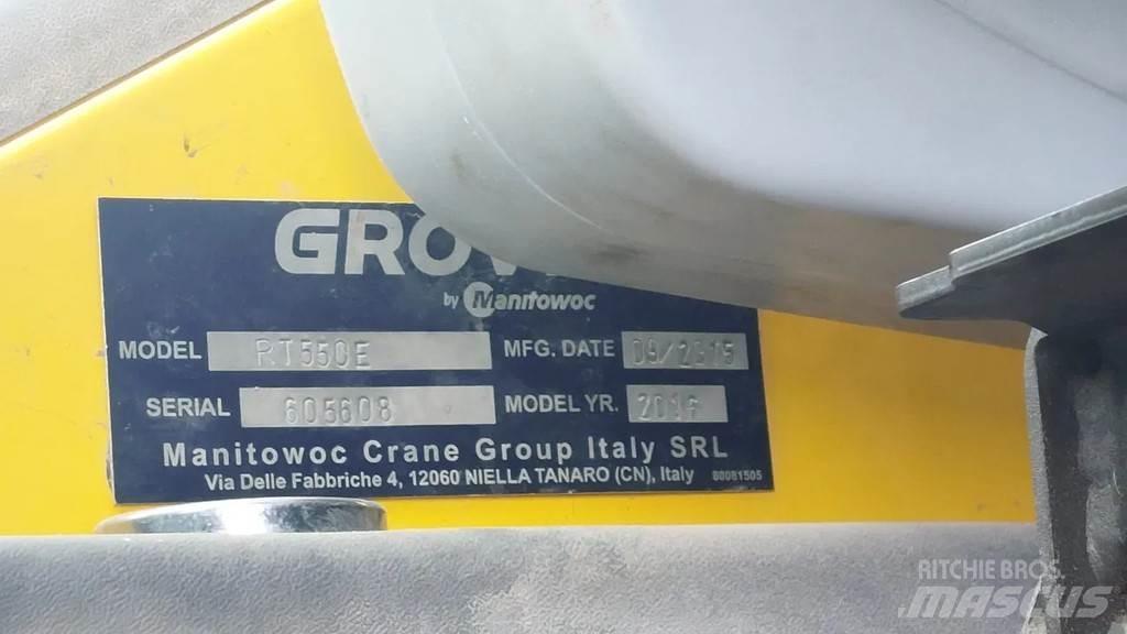 Grove RT 550E Raske maastiku tõstukid