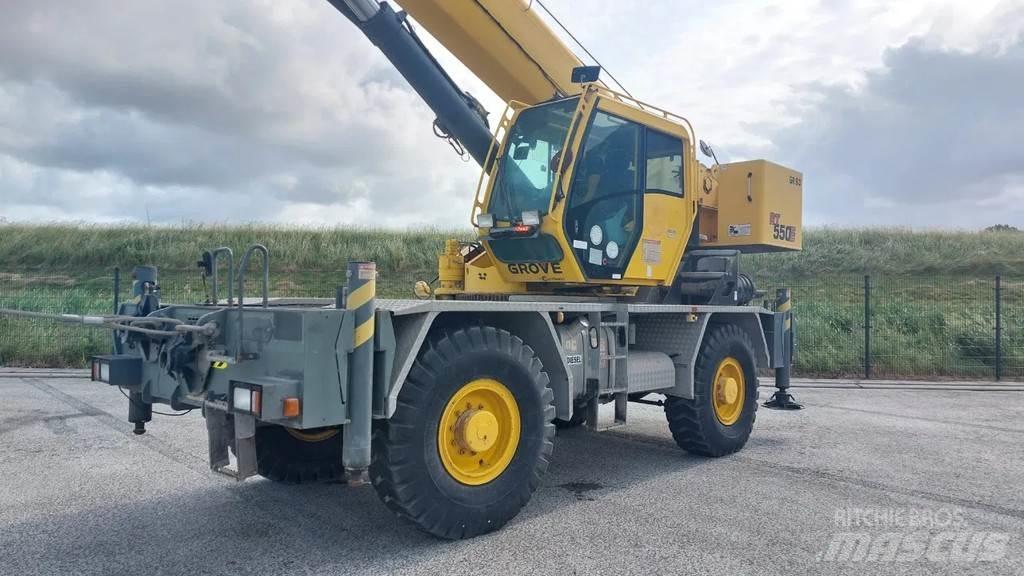Grove RT 550E Raske maastiku tõstukid