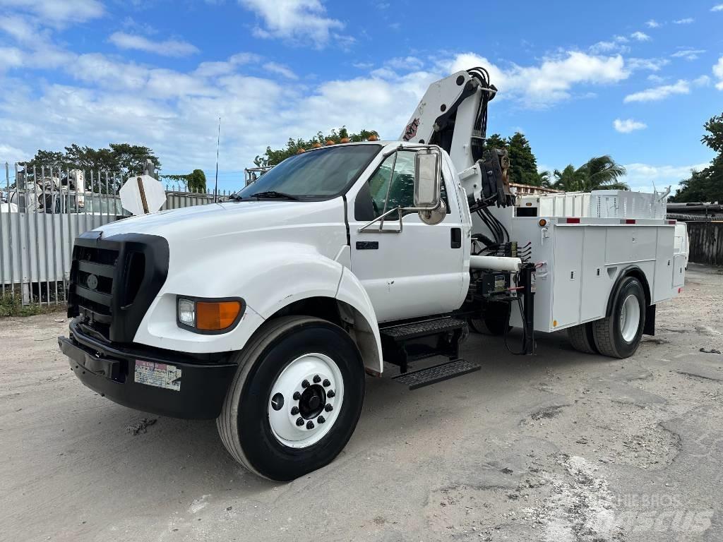 Ford F 750 XL SD Kraanaga veokid