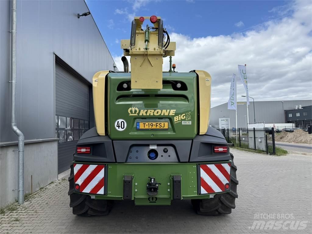Krone BigX 630 Rullipurustid, noad ja lahtirullijad