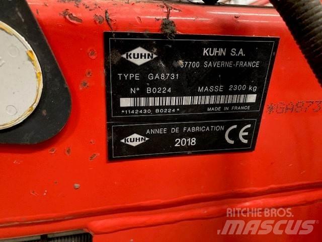 Kuhn GA 8731 hark Vaalutid ja kaarutid