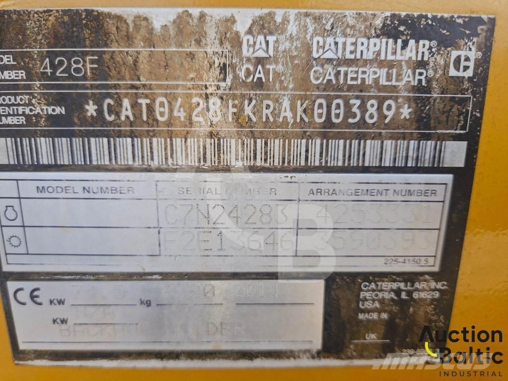 CAT 428 F Ekskavaatorlaadurid