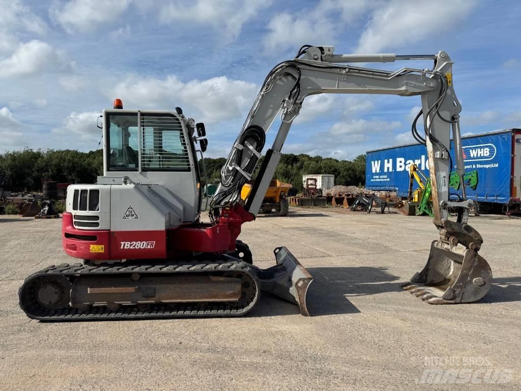 Takeuchi TB 280 FR Miniekskavaatorid < 7 t