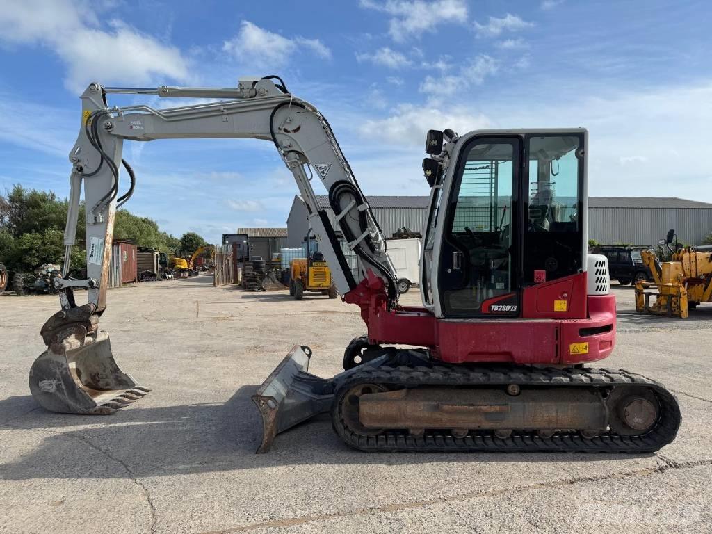 Takeuchi TB 280 FR Miniekskavaatorid < 7 t