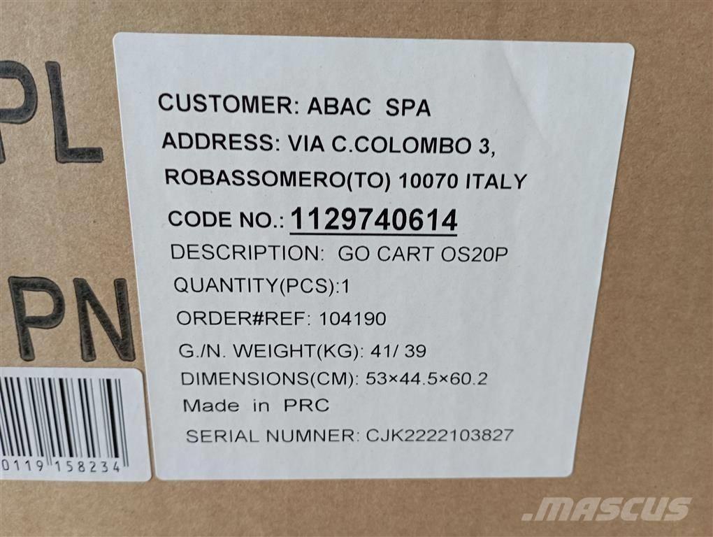  ABAC GO CART OS20P Kompressorid