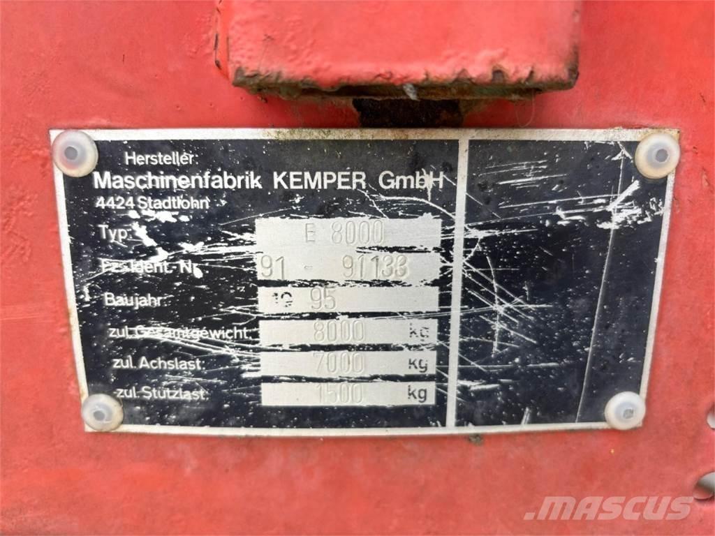 Kemper E 8000 Sõnnikulaoturid